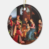 AANNEMING VAN DE MAGI KERAMISCH ORNAMENT (Links)