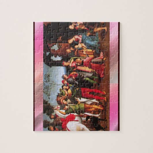 AANNEMING VAN DE MAGI LEGPUZZEL (Verticaal)