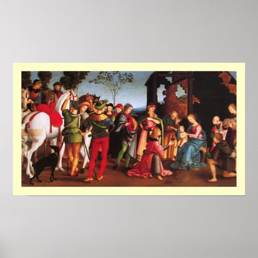 AANNEMING VAN DE MAGI POSTER (Voorkant)