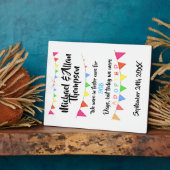 Aanneming van Foster Care Aankondiging gatchdag Fotoplaat (Zijkant)