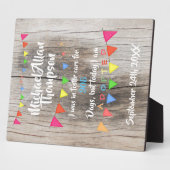 Aanneming van Foster Care Aankondiging gatchdag Fotoplaat (Zijkant)