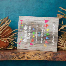 Aanneming van Foster Care Aankondiging gatchdag Fotoplaat