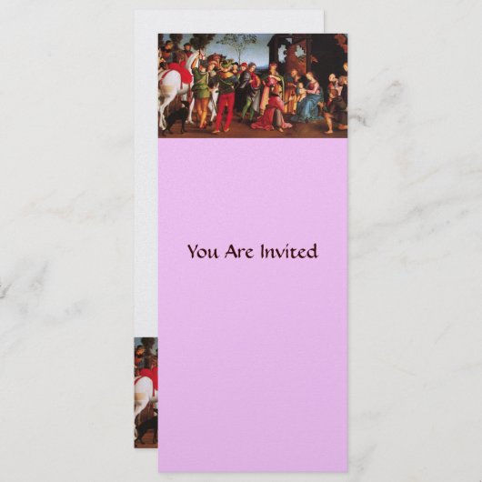 AANNEMING VAN HET MAGI-ijs Kaart (Voorkant / Achterkant)