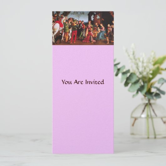 AANNEMING VAN HET MAGI-ijs Kaart (Staand voorkant)