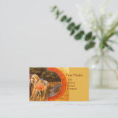 AANNEMING VAN HET MAGI NATIVITEITSPARCHMENT VISITEKAARTJE (Staand voorkant)