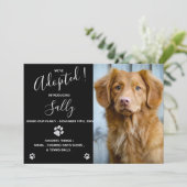 Aanneming van honden - Puppy Shower Party - Nieuw Kaart (Staand voorkant)