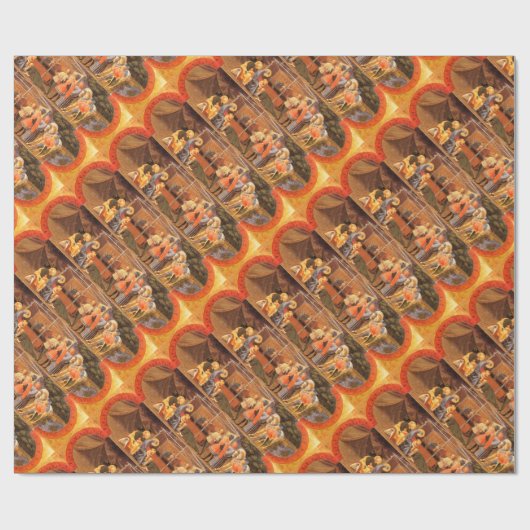 AANNEMING VAN MAGI CADEAUPAPIER (Vlak)