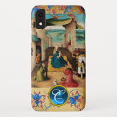 AANNEMING VAN MAGI CHRISTMAS PARCHMENT GEM MONOGRA Case-Mate iPhone CASE (Achterkant)
