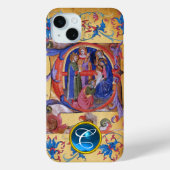 AANNEMING VAN MAGI CHRISTMAS PARCHMENT MONOGRAM Case-Mate iPhone CASE (Achterkant)