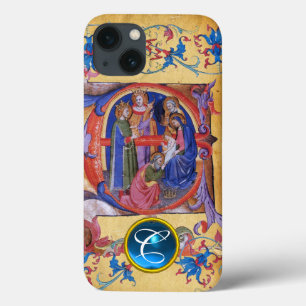 AANNEMING VAN MAGI CHRISTMAS PARCHMENT MONOGRAM Case-Mate iPhone CASE