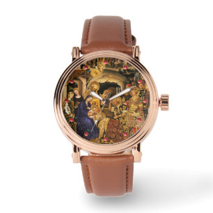 AANNEMING VAN MAGI Gentile Da Fabriano, Kerstmis Horloge