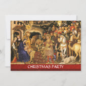 AANNEMING VAN MAGI Gentile Da Fabriano, Kerstmis Kaart (Voorkant)