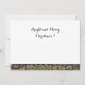 AANNEMING VAN MAGI Morris, Burne-Jones Kerstmis Kaart (Achterkant)