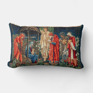 AANNEMING VAN MAGI Morris, Burne-Jones Kerstmis Kussen