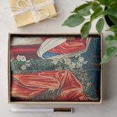 AANNEMING VAN MAGI Morris, Burne-Jones Kerstmis Tissuepapier (Geschenk)