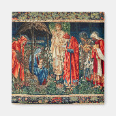 AANNEMING VAN MAGI Morris, Burne-Jones Magneet (Voorkant)