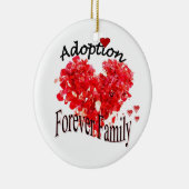 Aanneming voor het familiehuis keramisch ornament (Rechts)