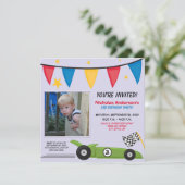 Aannodiging van de Aangepaste verjaardag van de Za Kaart (Staand voorkant)