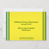 Aannodiging van trekkers om het even welke leeftij kaart (Achterkant)