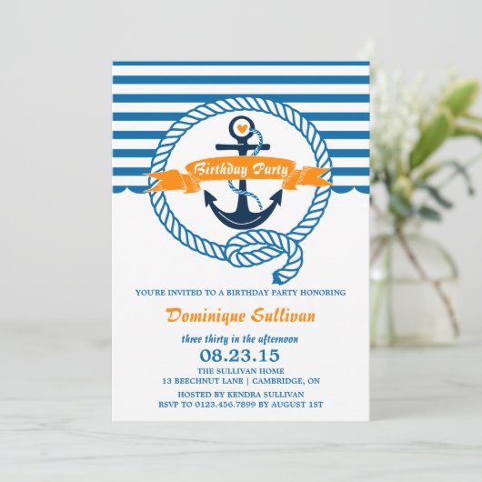 Aannodiging voor een marinescheepvaartpartij en ee kaart (Staand voorkant)