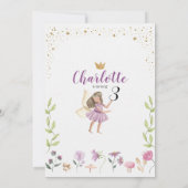 Aannodiging voor feestdag in de vaarklare tuin kaart (Achterkant)