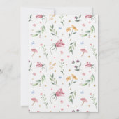 Aannodiging voor feestdag in de vaarklare tuin kaart (Achterkant)