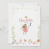 Aannodiging voor feestdag in de vaarklare tuin kaart (Achterkant)