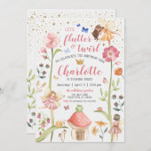 Aannodiging voor feestdag in de vaarklare tuin kaart (Voorkant / Achterkant)