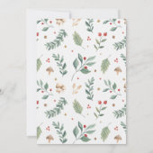 Aannodiging voor feestdag in de vaarklare tuin kaart (Achterkant)