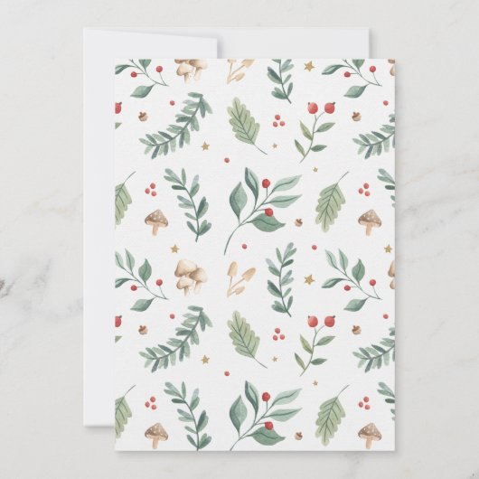 Aannodiging voor feestdag in de vaarklare tuin kaart (Achterkant)