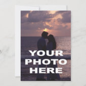 Aannodiging voor gehuwde huwelijksfeesten kaart (Voorkant)