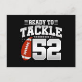 Aanpak 52e verjaardag 52 jaar koppel jubileum briefkaart (Voorkant)