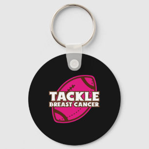 Aanpak van Amerikaanse Football Cancer Awar Sleutelhanger