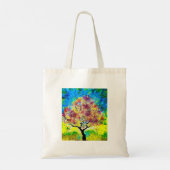 Aanpak van de winter tote bag (Achterkant)