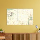 Aanpak van New Orleans Canvas Afdruk (Insitu (Woonkamer))