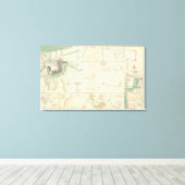 Aanpak van New Orleans Canvas Afdruk (Insitu (Houten vloer))