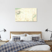 Aanpak van New Orleans Canvas Afdruk (Insitu (Slaapkamer))