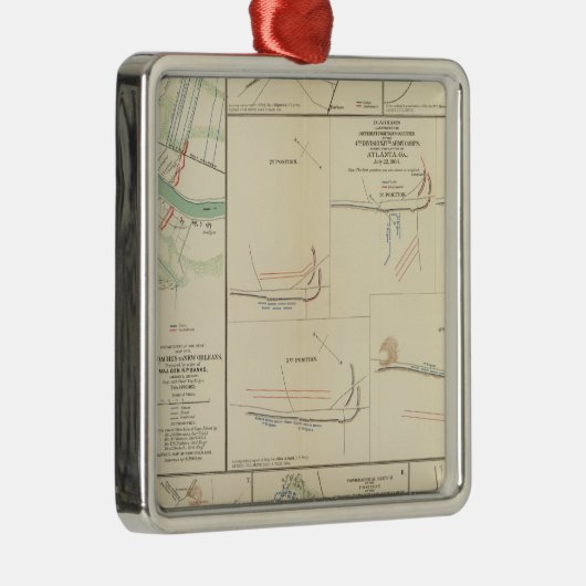 Aanpak van New Orleans Metalen Ornament (Rechts)