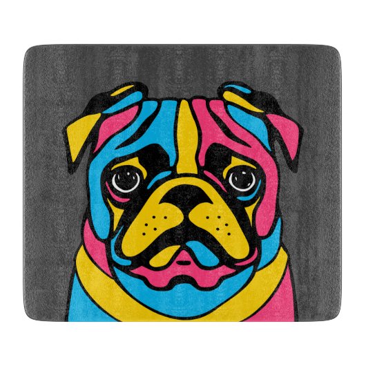 aanpasbaar 3-toonpug snijplank (Voorkant)