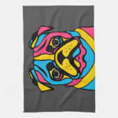 aanpasbaar 3-toonpug theedoek (Verticaal)