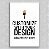 Aanpasbaar 61x91cm leeg eventschild voor weergave poster