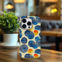 Aanpasbaar Abstract Wervelend Patroon met Naam en 