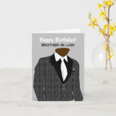 Aanpasbaar Afro American Brother-in-law Suit C Kaart (Gele Bloem)