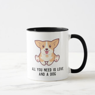 Aanpasbaar Alles wat je nodig hebt is een hond - B Mok