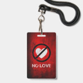Aanpasbaar badge van hoge kwaliteit (Achterkant met lanyard)
