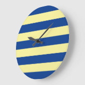 Aanpasbaar blauw grote klok (Hoek)