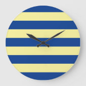 Aanpasbaar blauw grote klok (Voorkant)