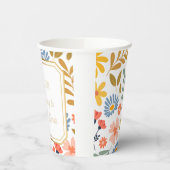 Aanpasbaar bloemstuk "speciale gelegenheid" papieren bekers (Links)