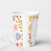 Aanpasbaar bloemstuk "speciale gelegenheid" papieren bekers (Rechts)