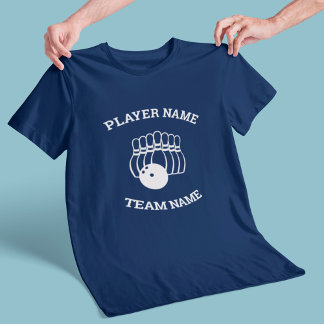 Aanpasbaar Bowling Team T-shirt
